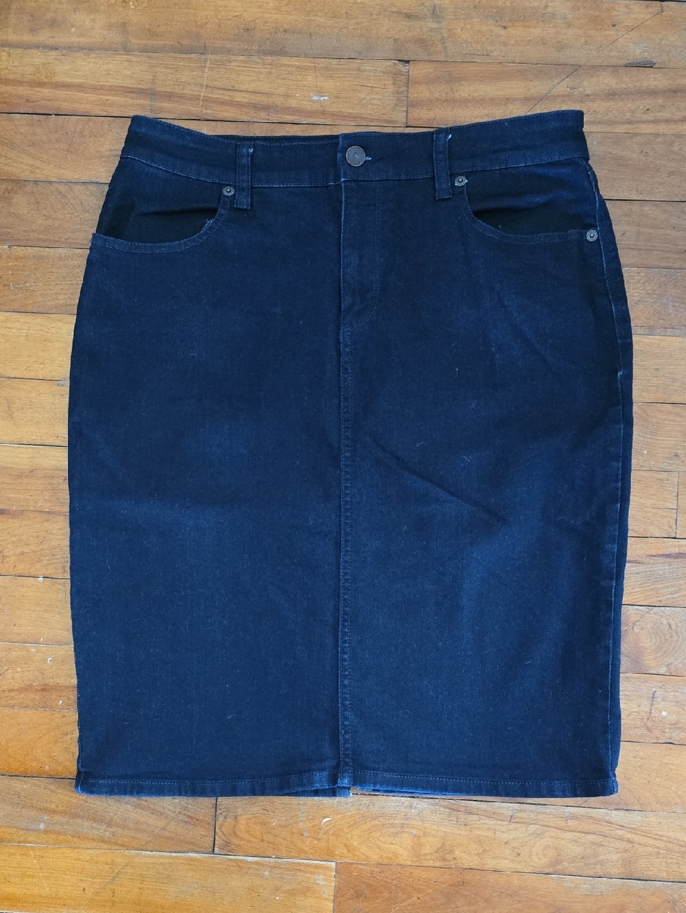 Banana Republic Dark Navy Pencil Skirt